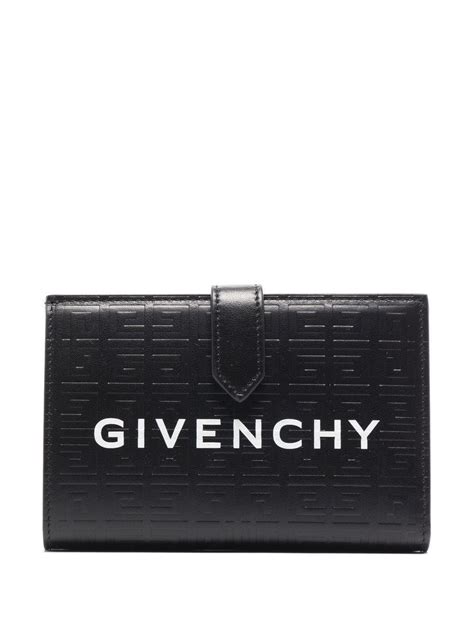 givenchy logo bifold wallet|givenchy 4g wallet.